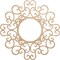 Ekena Millwork Reims Wood Fretwork Pierced Ceiling Medallion, Alder, 38"OD x 14 1/2"ID x 3/8"T CMWP38X38X0375REAL - alternate 1